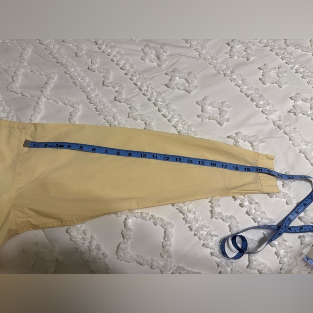 Patagonia Classic Yellow Button-Down Blouse Size 10 - Picture 6 of 7